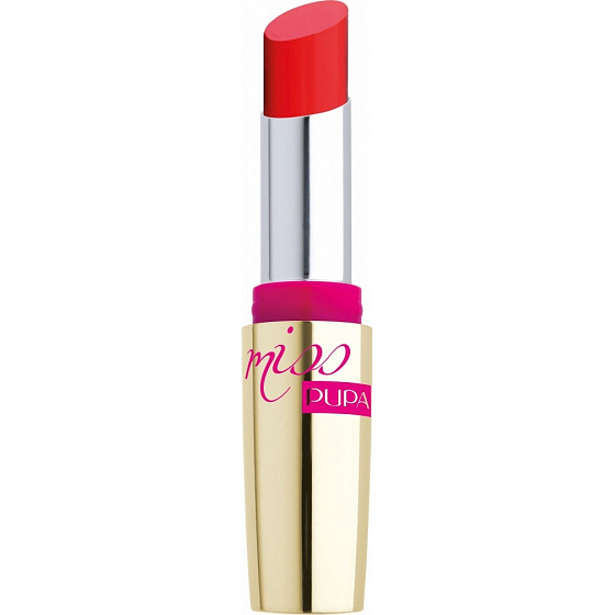 Pupa Dot Shock Miss Pupa Ultra Brilliant Lipstick rtěnka 004 Fancy Coral 2,4 ml