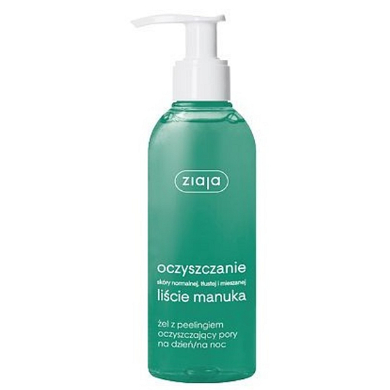 Ziaja Manuka Tree żel oczyszczający z peelingiem 200 ml