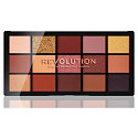 Makeup Revolution Re-Loaded paletka očních stínů Velvet Rose 15 x 1,1 g