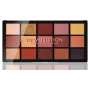 Makeup Revolution Re-Loaded paletka očních stínů Velvet Rose 15 x 1,1 g