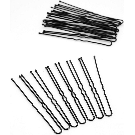 Plastic Nova Vlásenka czarna 6,5 cm 20 sztuk