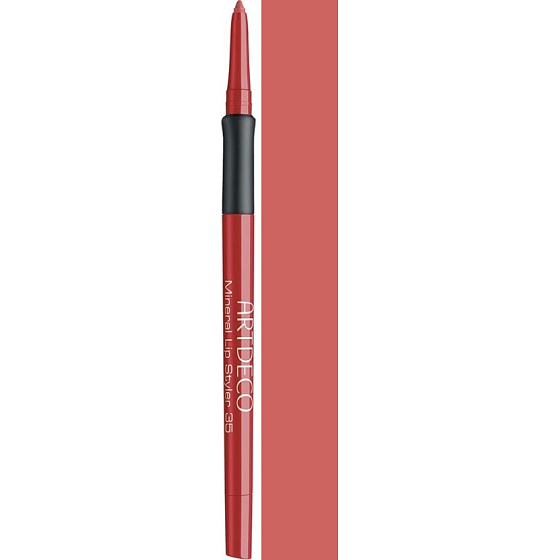Artdeco Mineral Lip Styler minerální tužka na rty 35 Mineral Rose Red 0,4 g