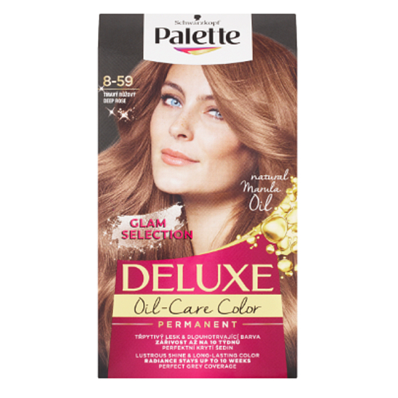 Schwarzkopf Palette Deluxe barva na vlasy 8-59 Tmavý růžový 115 ml