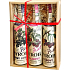 Kitl Syrob Bio Malina s dužinou sirup 500 ml + Višeň s dužinou sirup 500 ml + Černý rybíz s dužinou sirup 500 ml, dárkové balení