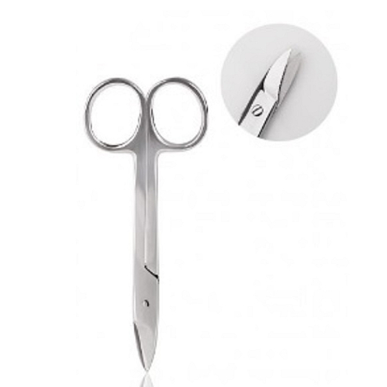 Diva & Nice Nożyczki do paznokci u nóg 10,5 x 4 cm 1 sztuka