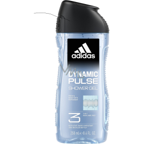 Adidas Dynamic Pulse 3w1 żel pod prysznic do ciała, włosów i twarzy dla mężczyzn 250 ml