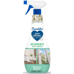 Coccolatevi Muschio Bianco čisticí prostředek na sklo a tvrdé povrchy 750 ml