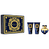 Versace Dylan Blue pour Femme woda perfumowana 50 ml + żel pod prysznic 50 ml + mleczko do ciała 50 ml, zestaw prezentowy dla kobiet
