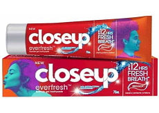 Closeup Everfresh Red Hot pasta do zębów, 90 g