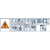 Bony świeca cmentarna, wkład zapasowy 03, średnica 5,6 cm, wysokość 17 cm, czas palenia 90 h, 240 g