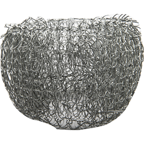 Klasyczna metalowa druciana gąbka do naczyń - opakowanie 10 sztuk