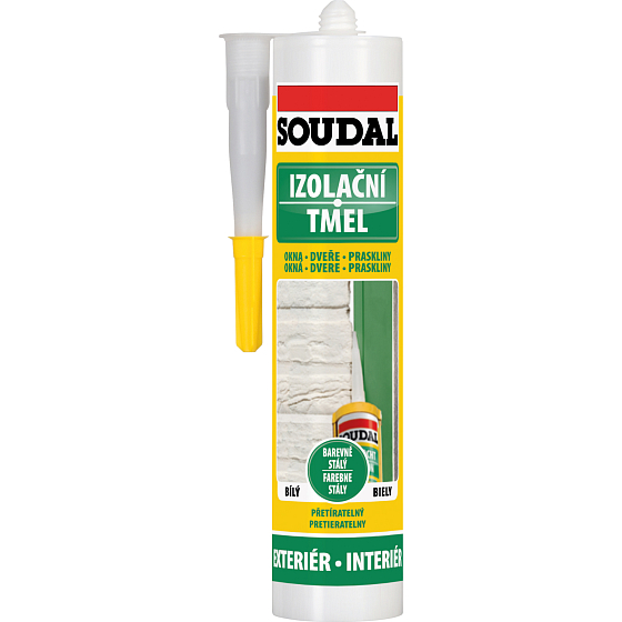 Soudal uszczelniacz izolacyjny, nadający się do malowania, biały, 280 ml