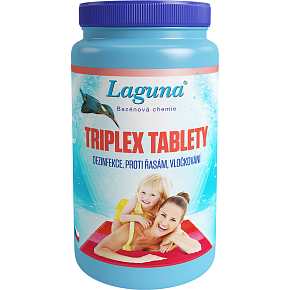 Laguna Triplex tabletki 3w1 dezynfekcja, flokulacja i przeciwdziałanie glonom, 1 kg