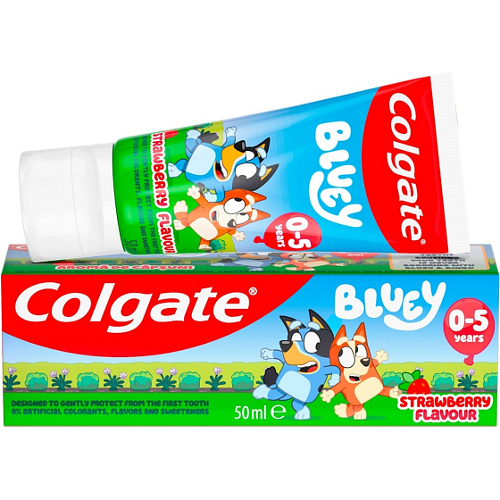 Colgate pasta do zębów dziecięca Kids Bluey 0-5 lat, 50 ml