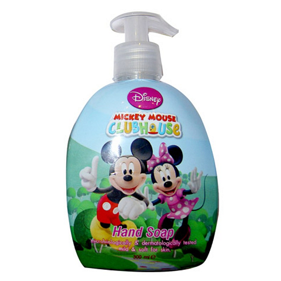 Disney Mickey Mouse a Minnie tekuté mýdlo dávkovač 300 ml