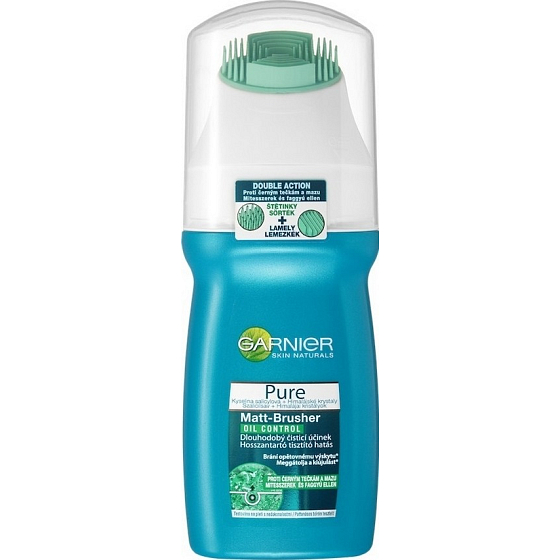 Garnier Skin Naturals Pure Matt-Brusher Oil Control proti černým tečkám 150 ml