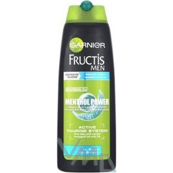 Garnier Fructis Men Menthol Power posilující šampon proti lupům 250 ml