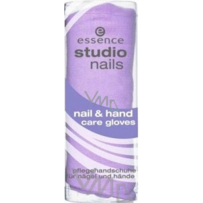 Essence Studio Nails Nail & Hand Care pečující rukavice na ruce a nehty 1 pár