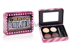 W7 Cosmetics Brown Parlour zestaw do pielęgnacji brwi 5 g