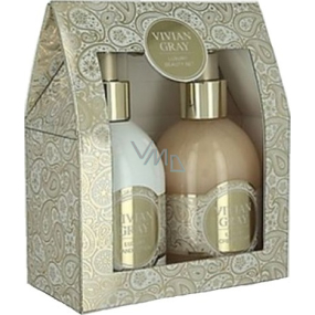 Vivian Gray Sweet Vanilla luxusní mléko na ruce 250 ml + krémové tekuté mýdlo 250 ml, kosmetická sada