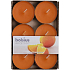 Bolsius Aromatic Maxi Juicy Orange - Pomeranč vonné čajové svíčky 6 kusů, doba hoření 8 hodin