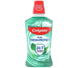 Colgate Plax Fresh & Protect Soft Mint woda ustna przeciwko płytce nazębnej 500 ml