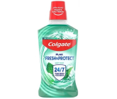 Colgate Plax Fresh & Protect Soft Mint woda ustna przeciwko płytce nazębnej 500 ml