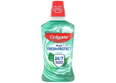 Colgate Plax Fresh & Protect Soft Mint woda ustna przeciwko płytce nazębnej 500 ml