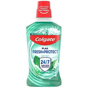 Colgate Plax Fresh & Protect Soft Mint płyn do ust przeciw osadowi nazębnemu 500 ml
