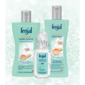 Fenjal Intensive sprchový gel 200 ml + tělové mléko 200 ml + parfémovaný sprej pro ženy 75 ml, kosmetická sada