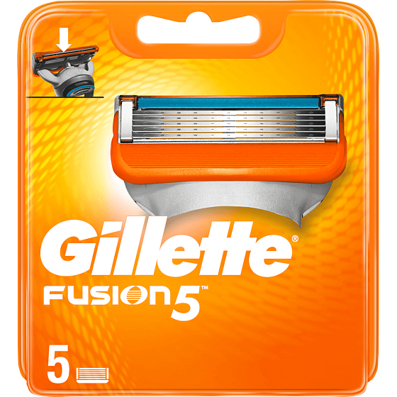 Gillette Fusion5 náhradní hlavice 5 kusů, pro muže