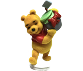 Disney Kubu Puh Mini figurka - Kubu stojící s hrnkem medu, 1 kus, 5 cm