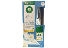 Air Wick Freshmatic Cool Linen & White Lilac - Vůně svěžího prádla automatický osvěžovač komplet 250 ml