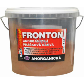 Fronton proszkowy kolor do mieszanek budowlanych zapraw i betonów, 0281 ciemny brąz, 4 kg