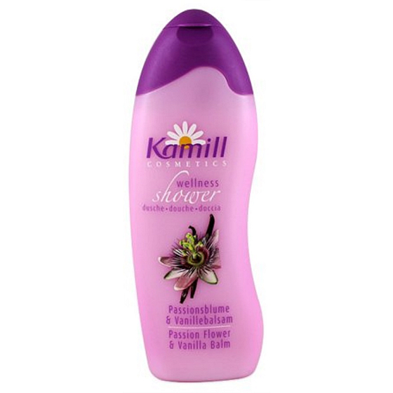 Kamill Wellness Passion Flower & Vanilla Balm sprchový gel 250 ml