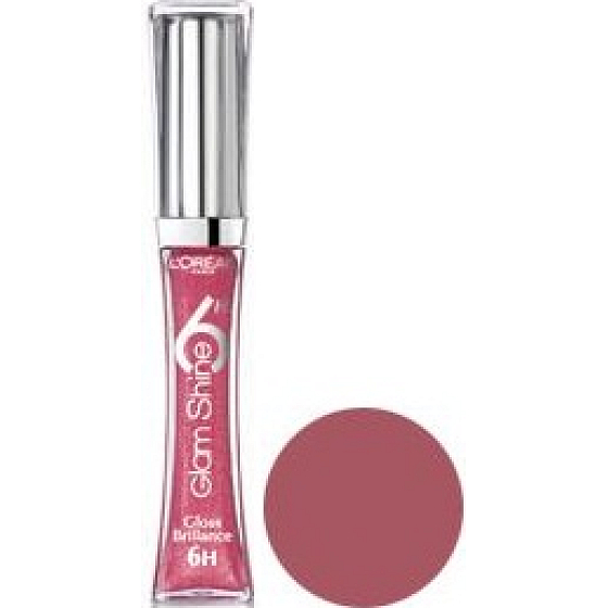 Loreal Paris Shine 6H Volumizer lesk na rty 503 Unlimited Red 6 ml