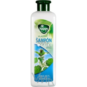 Dr. Happy Kopřiva pro zářivost a lesk vlasů šampon na vlasy 500 ml