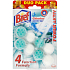 Bref Power Aktiv 4 Formula Chlorine Fresh Eucalyptus WC blok pro hygienickou čistotu a svěžest Vaší toalety, zbarvuje vodu 2x50 g, duopack
