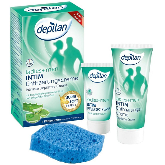 Depilan Ladies + Men Intim intimní depilační krém 75 + 30 ml