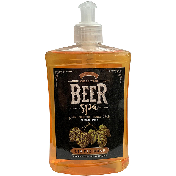 Bohemia Gifts Beer Spa ekstrakt z drożdży piwnych i chmielu piwne płynne miód 500 ml
