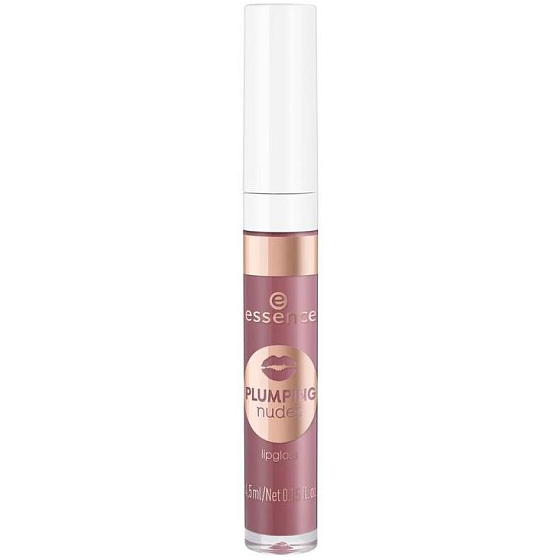 Essence Plumping Nudes lesk na rty 06 Big Bang 4,5 ml