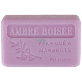 SB. Collection Jantarové dřevo přírodní, bio, z Provence, Marseillské mýdlo s bambuckým máslem 125 g