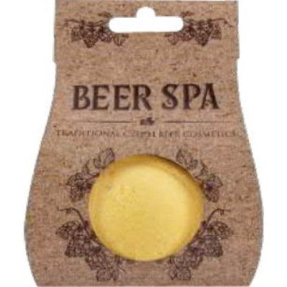 Bohemia Gifts Beer Spa s extrakty z pivních kvasnic a chmele šumivá pěnivá koule v odnosném obalu 100 g