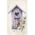 Bohemia Gifts Aromatyczna karta zapachowa Ptáček jemna i czysta w dymie 11 x 6,3 cm