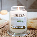 Yankee Candle Fluffy Towels - Nadýchané osušky vonná svíčka Classic malá sklo 104 g