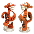 Disney Kubuś Puchatek Mini Figurka - Tygr stojący z otwartą paszczą, łapy złączone 1 szt., 5 cm