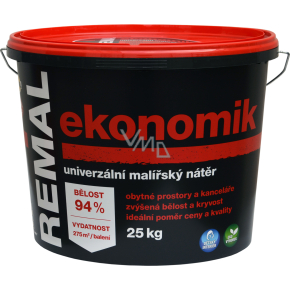REMAL Ekonomik uniwersalna farba malarska do ścian, 25 kg