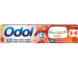Odol Perlička zubní pasta pro děti, příchuť jahoda, 3-6 let, 50 ml