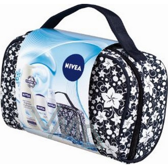 Nivea Kazsoft tělové mléko 400 ml + sprchový gel 250 ml + antiperspirant 150 ml + taška, pro ženy kosmetická sada