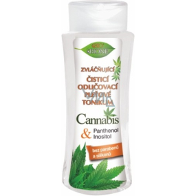 Bione Cosmetics Cannabis oczyszczające tonik do demakijażu 255 ml